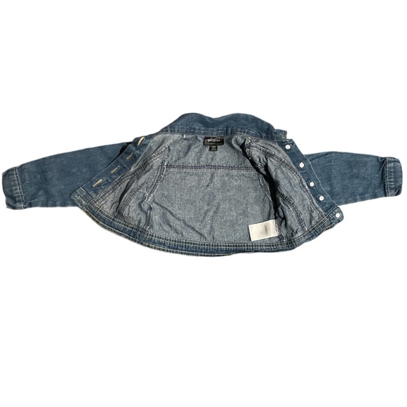 Two Piece Floral Baby Dress with Jean Jacket from Picapino 3-6 Months - Picture 6 of 7